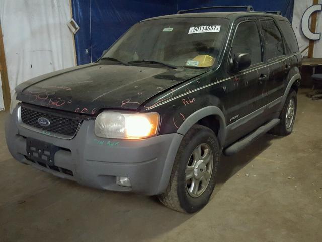 1FMCU04162KB14060 - 2002 FORD ESCAPE XLT GREEN photo 2