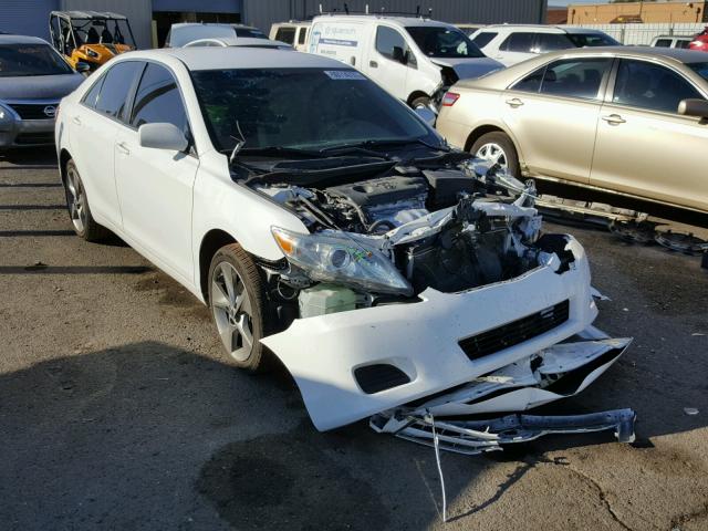 4T4BF3EK2BR185877 - 2011 TOYOTA CAMRY BASE WHITE photo 1