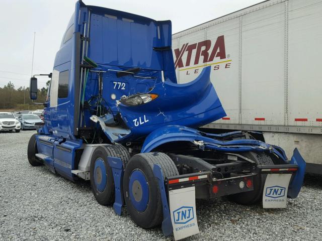 3HSDJAPR4FN697270 - 2015 INTERNATIONAL PROSTAR BLUE photo 3