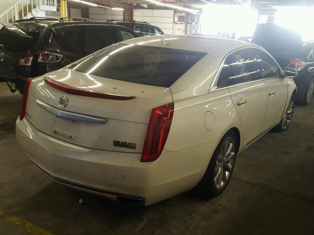 2G61N5S30E9317268 - 2014 CADILLAC XTS LUXURY WHITE photo 4