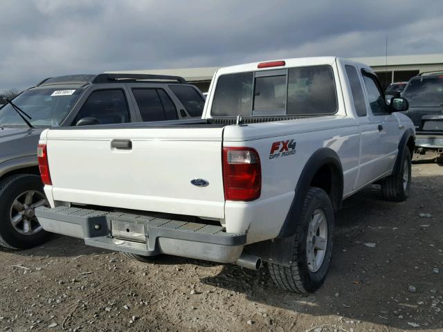 1FTZR45E25PB03184 - 2005 FORD RANGER SUP WHITE photo 4