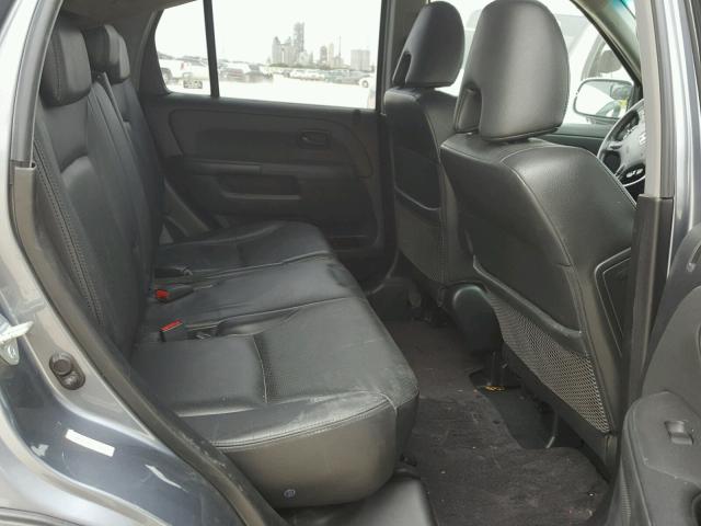 JHLRD78916C046003 - 2006 HONDA CR-V SE GRAY photo 6