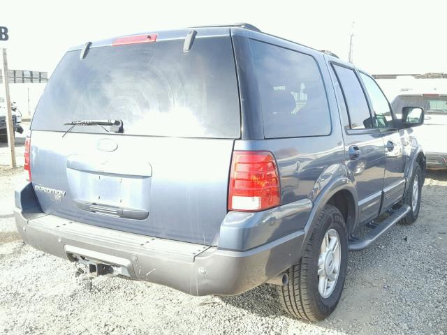 1FMFU15L54LA70133 - 2004 FORD EXPEDITION BLUE photo 4