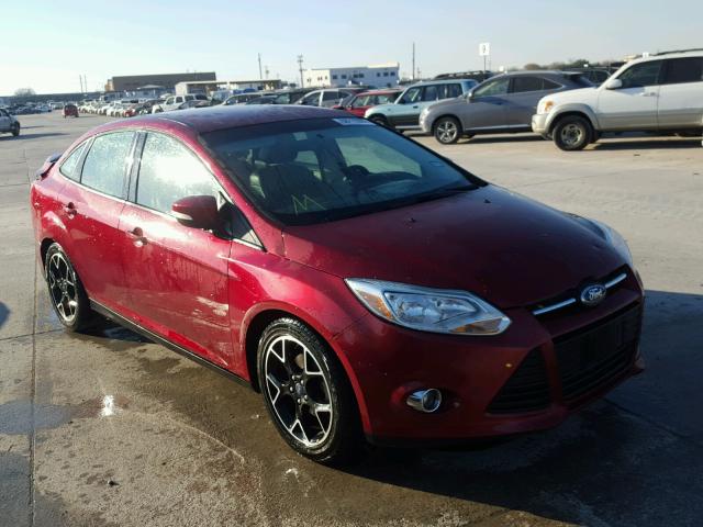 1FADP3F20EL130329 - 2014 FORD FOCUS SE RED photo 1