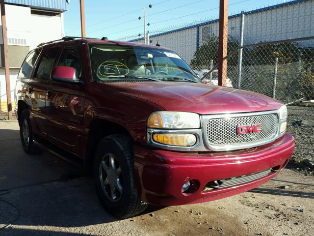 1GKEK63U74J308840 - 2004 GMC YUKON DENA MAROON photo 1