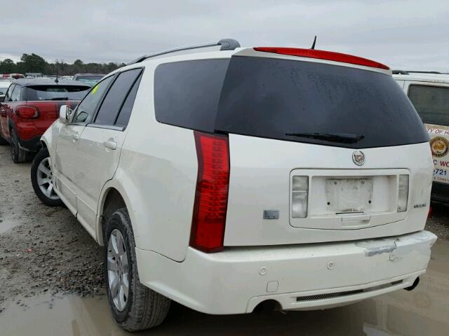 1GYEE637490108650 - 2009 CADILLAC SRX WHITE photo 3