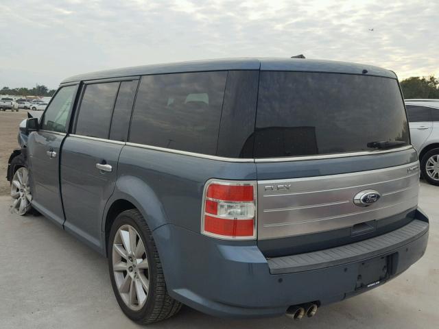 2FMGK5DC1ABD02872 - 2010 FORD FLEX LIMIT GRAY photo 3