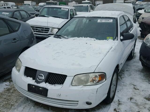 3N1CB51D35L468002 - 2005 NISSAN SENTRA 1.8 WHITE photo 2