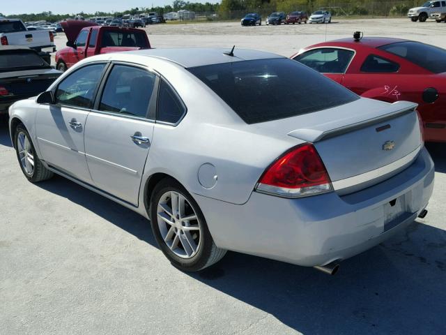 2G1WU583389185469 - 2008 CHEVROLET IMPALA LTZ SILVER photo 3