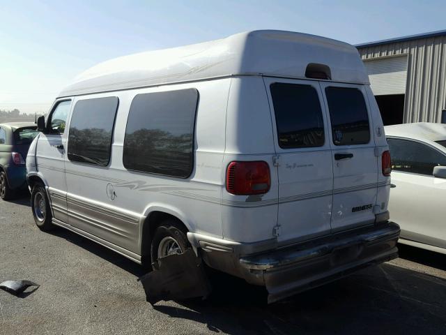 2B6HB11YX1K558661 - 2001 DODGE RAM VAN B1 WHITE photo 3