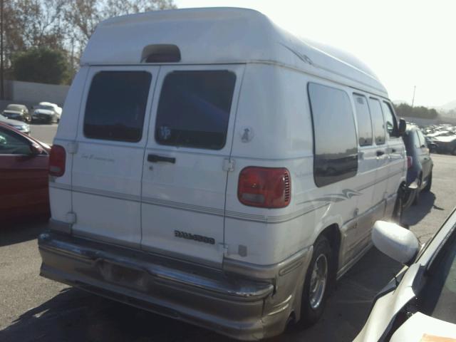 2B6HB11YX1K558661 - 2001 DODGE RAM VAN B1 WHITE photo 4