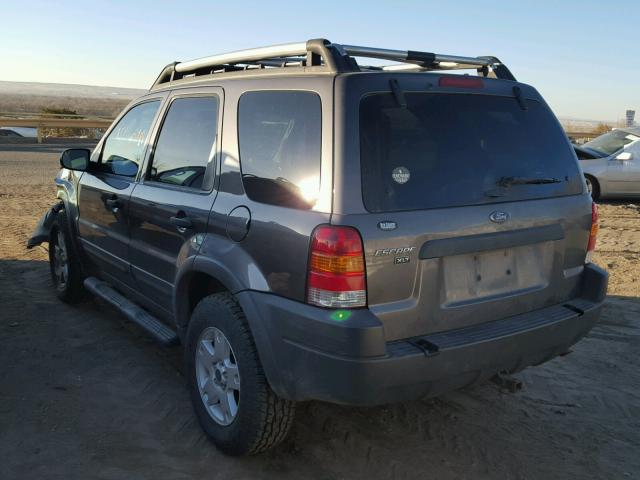 1FMYU93173KD49807 - 2003 FORD ESCAPE XLT GRAY photo 3