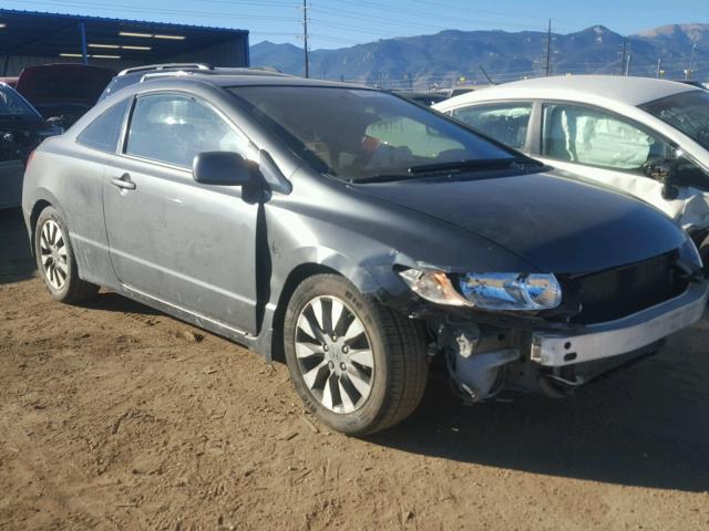 2HGFG12919H538899 - 2009 HONDA CIVIC EXL GRAY photo 1