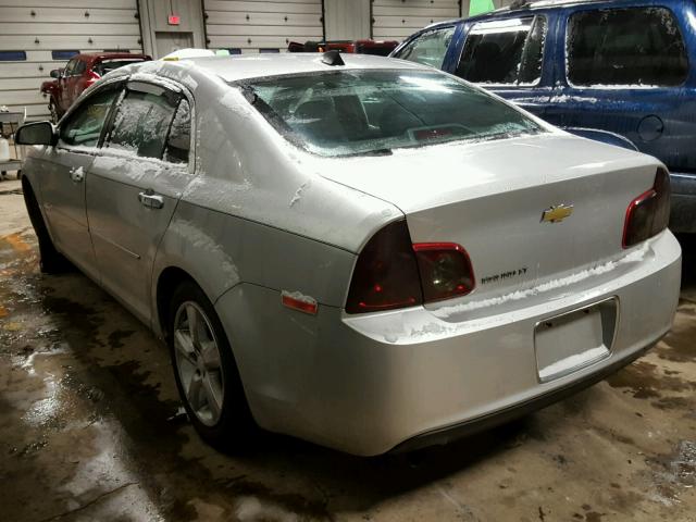 1G1ZD5EU7CF306272 - 2012 CHEVROLET MALIBU 2LT SILVER photo 3