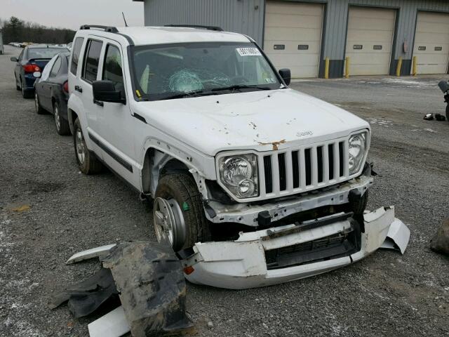 1J4PN2GK5BW592427 - 2011 JEEP LIBERTY SP WHITE photo 1