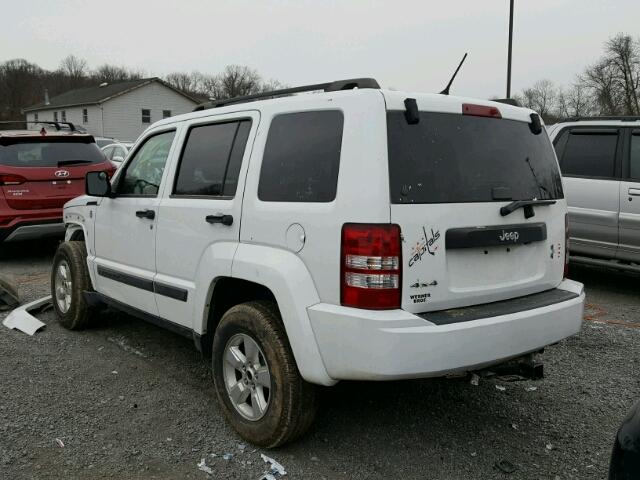 1J4PN2GK5BW592427 - 2011 JEEP LIBERTY SP WHITE photo 3