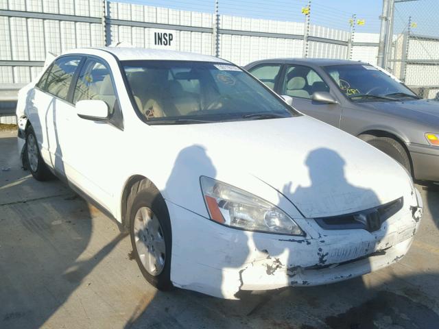 JHMCM56454C005643 - 2004 HONDA ACCORD LX WHITE photo 1