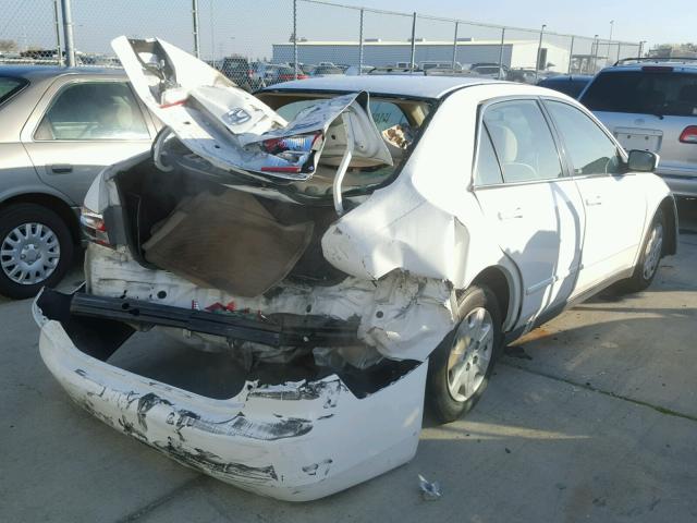 JHMCM56454C005643 - 2004 HONDA ACCORD LX WHITE photo 4