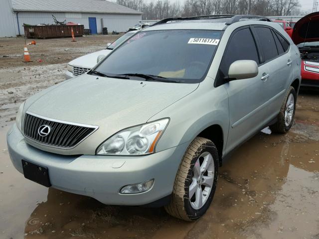 2T2HK31U57C024399 - 2007 LEXUS RX 350 SILVER photo 2