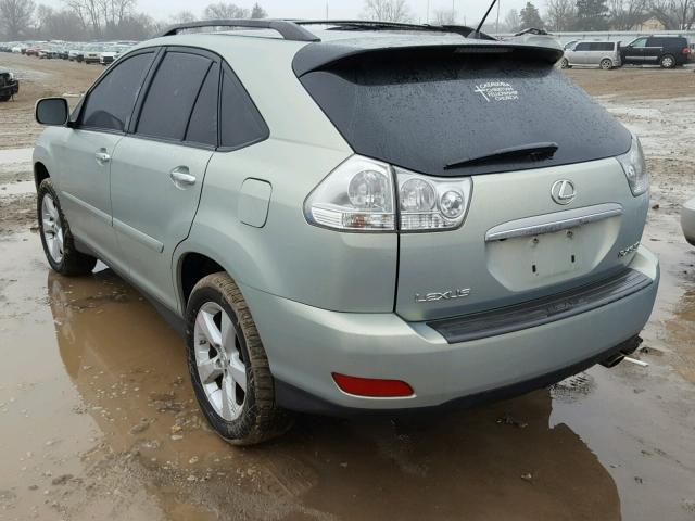 2T2HK31U57C024399 - 2007 LEXUS RX 350 SILVER photo 3