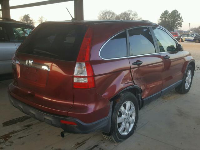 JHLRE38577C031610 - 2007 HONDA CR-V EX MAROON photo 4