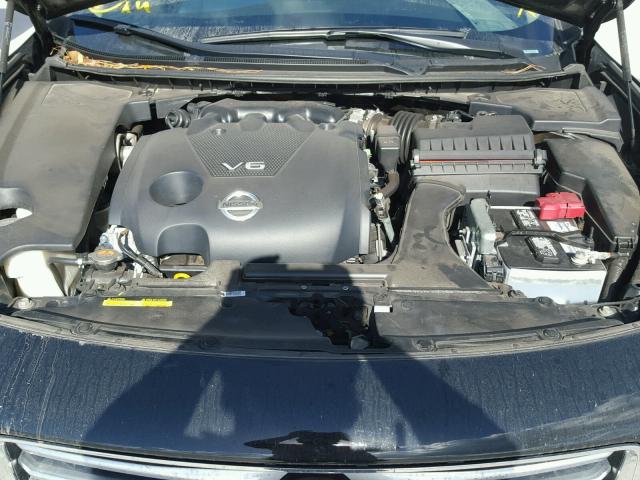 1N4AA5AP3EC491668 - 2014 NISSAN MAXIMA S BLACK photo 7