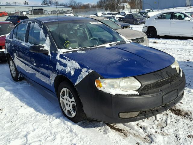 1G8AJ52F13Z159958 - 2003 SATURN ION LEVEL BLUE photo 1