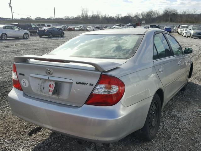 4T1BE32K83U253036 - 2003 TOYOTA CAMRY LE SILVER photo 4