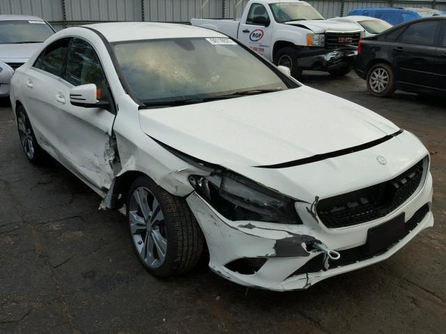 WDDSJ4EB4EN066493 - 2014 MERCEDES-BENZ CLA 250 WHITE photo 1