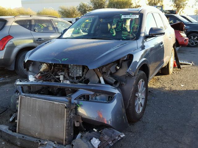 5GAKRBKD7EJ147882 - 2014 BUICK ENCLAVE გრაფიტი ფოტო 2