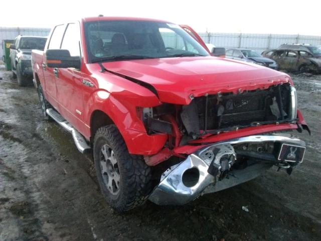1FTFW1ET5CKE26003 - 2012 FORD F150 SUPER RED photo 1