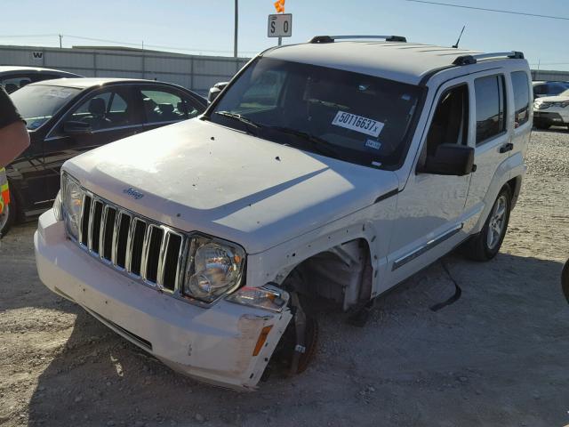 1J4PP5GKXAW117026 - 2010 JEEP LIBERTY LI WHITE photo 2