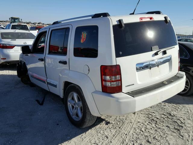 1J4PP5GKXAW117026 - 2010 JEEP LIBERTY LI WHITE photo 3