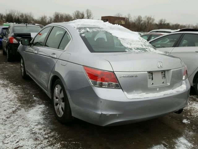 1HGCP26839A040700 - 2009 HONDA ACCORD EXL SILVER photo 3