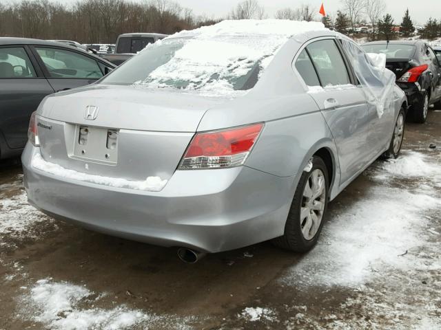 1HGCP26839A040700 - 2009 HONDA ACCORD EXL SILVER photo 4