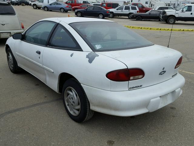 1G1JC1245WM118055 - 1998 CHEVROLET CAVALIER B WHITE photo 3