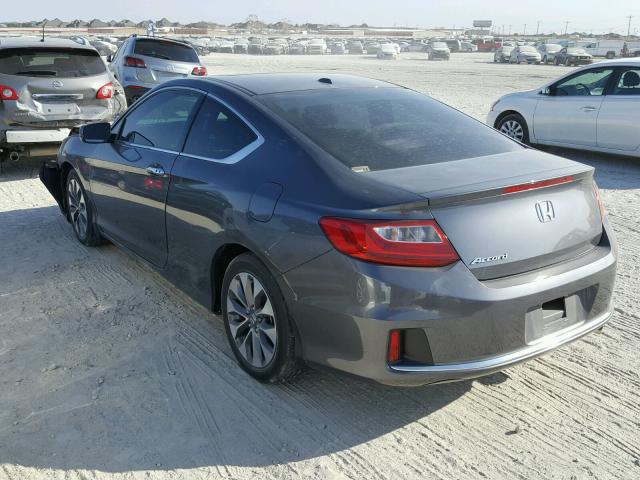 1HGCT1B80DA004676 - 2013 HONDA ACCORD EXL GRAY photo 3