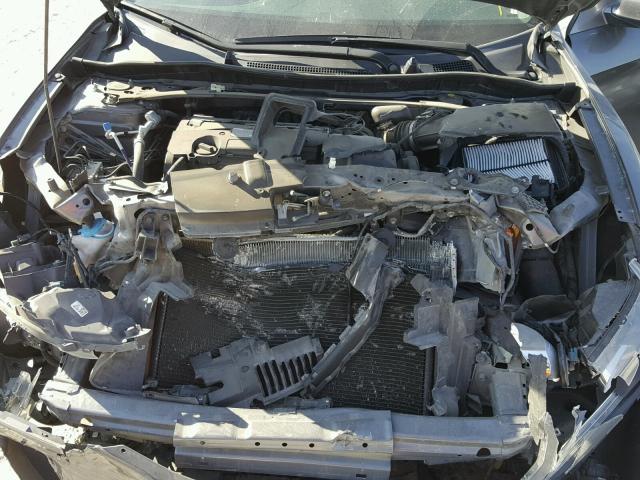 1HGCT1B80DA004676 - 2013 HONDA ACCORD EXL GRAY photo 7