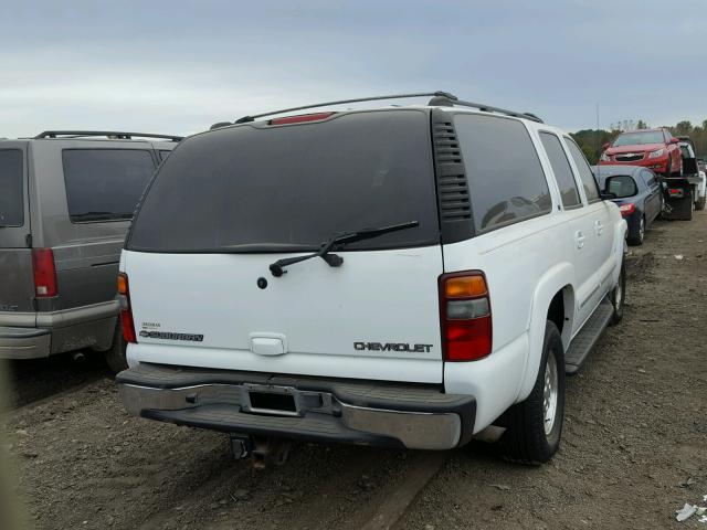 1GNFK16Z02J204995 - 2002 CHEVROLET SUBUR 1500 WHITE photo 4