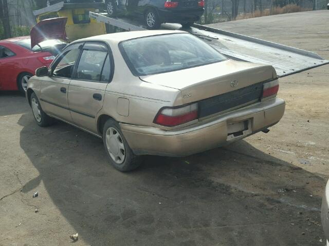 1NXBB02E0TZ379571 - 1996 TOYOTA COROLLA DX GOLD photo 3