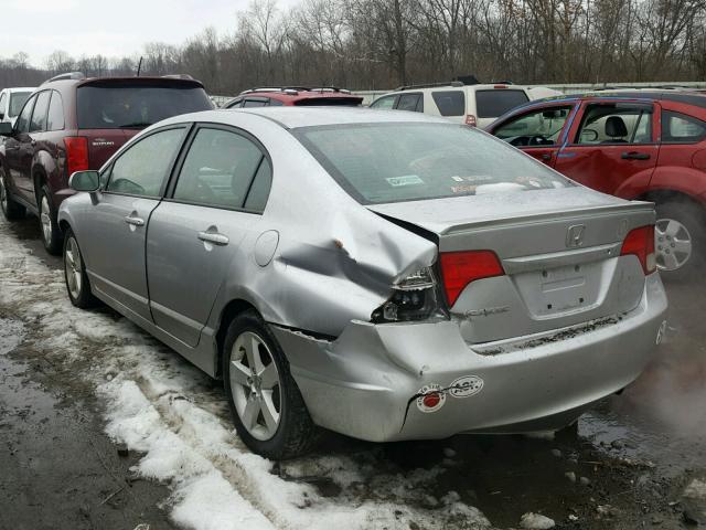 19XFA1F64AE033441 - 2010 HONDA CIVIC SILVER photo 3