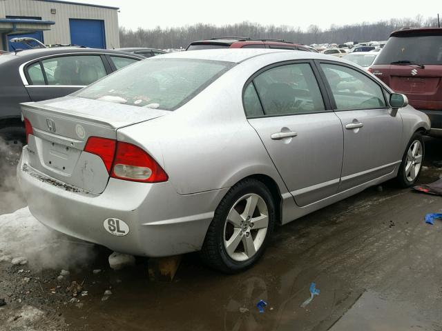 19XFA1F64AE033441 - 2010 HONDA CIVIC SILVER photo 4