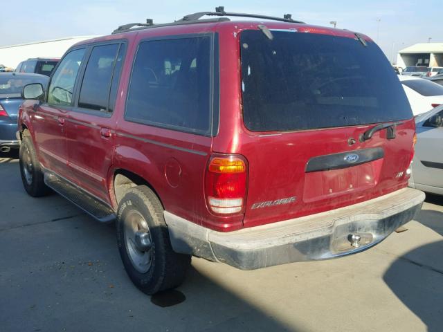 1FMZU34E4WUA18131 - 1998 FORD EXPLORER RED photo 3