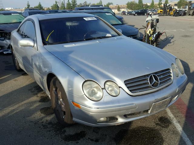 WDBPJ75J81A014454 - 2001 MERCEDES-BENZ CL 500 SILVER photo 1