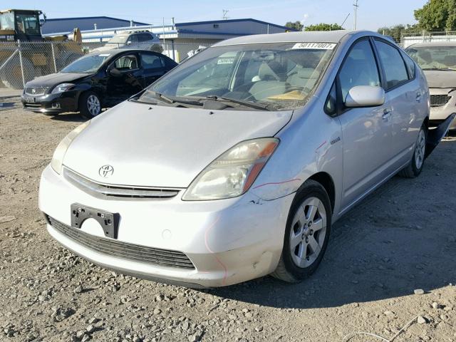 JTDKB20U977632210 - 2007 TOYOTA PRIUS SILVER photo 2