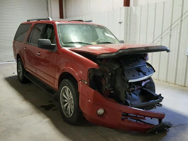1FMFK16549LA06341 - 2009 FORD EXPEDITION RED photo 1