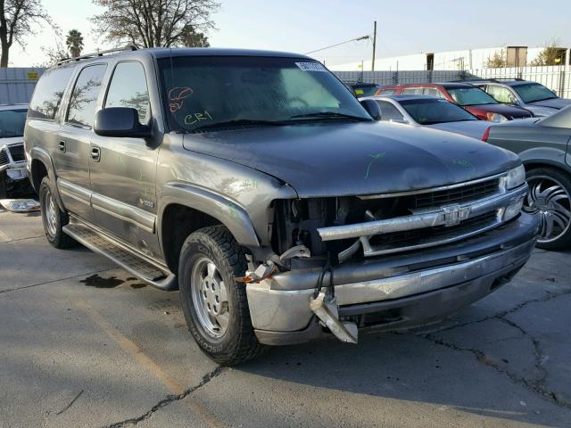 3GNFK16T4YG131166 - 2000 CHEVROLET SUBURBAN K GRAY photo 1