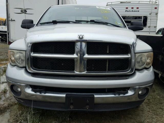 3D7KR28C65G727788 - 2005 DODGE RAM 2500 S SILVER photo 9