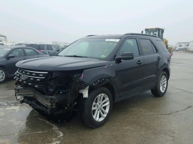 1FM5K7BH8GGB75315 - 2016 FORD EXPLORER BLACK photo 2