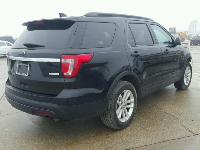 1FM5K7BH8GGB75315 - 2016 FORD EXPLORER BLACK photo 4